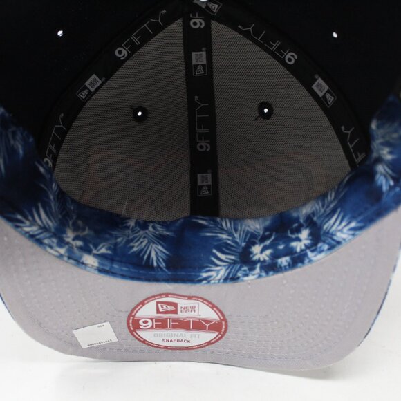 Cleveland Cavs Hat Blue Mens Snapback New Era 9FIFTY NBA Hardwood Classics Cap - Picture 11 of 12